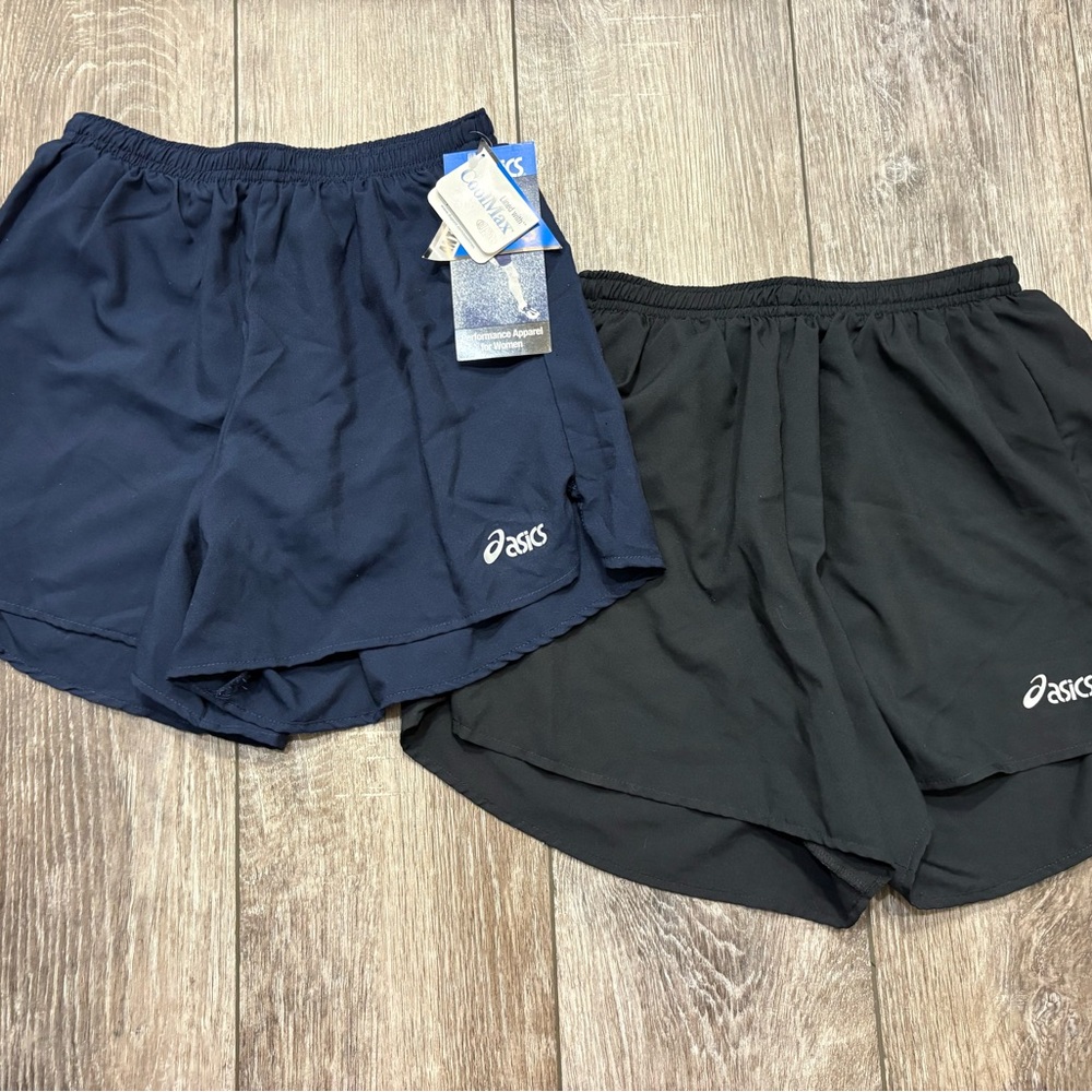NWT ASICS Athletic Shorts- 2 pair- Size Small